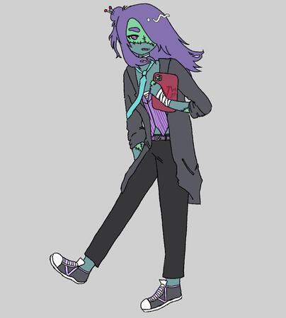 My first ever art of Patch's current design! My first ever art of Patch's current design!